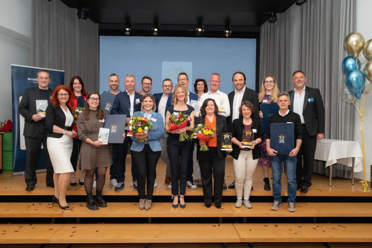 Gruppenfoto Gewinner