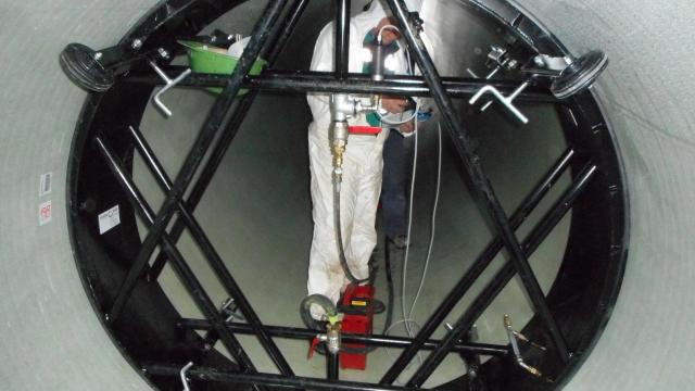 Relining mit GFK-Rohren