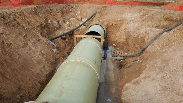 Relining mit GFK-Rohren